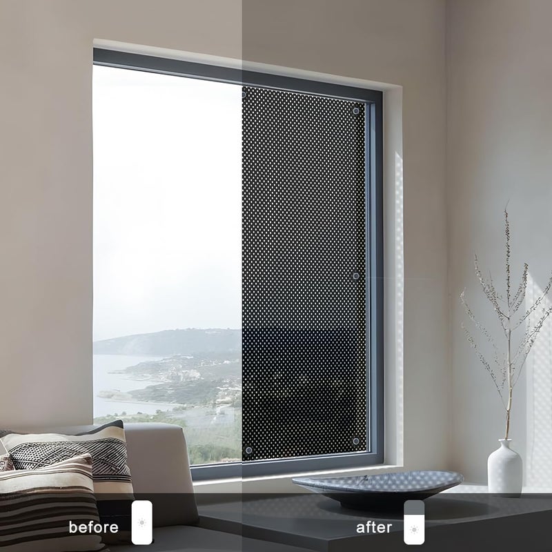 SCHRLING No Drill Cordless Light Filtering Window Shade  39"" W x 63"" L with Suckers  for Living Room  Bedroom - Image 4
